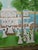 Folk Art Rare Folk Art Painting of Procession on the Nile by Mari Boies Watts From Oldwick Nj For Sale - Image 3 of 9