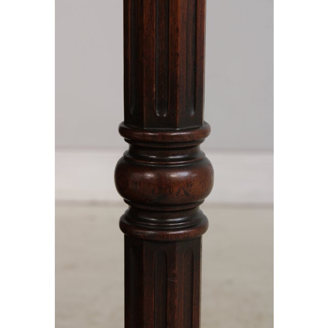Antique Carved Walnut Baroque Style Liquor Cabinet For Sale - Image 12 of 14