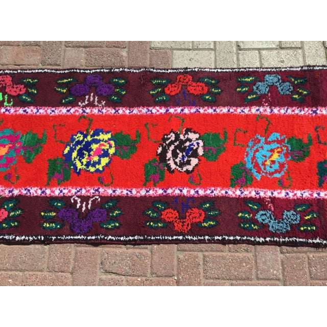 Vintage Turkish Rug Runner - 2′11″ × 11′10″ For Sale - Image 4 of 7