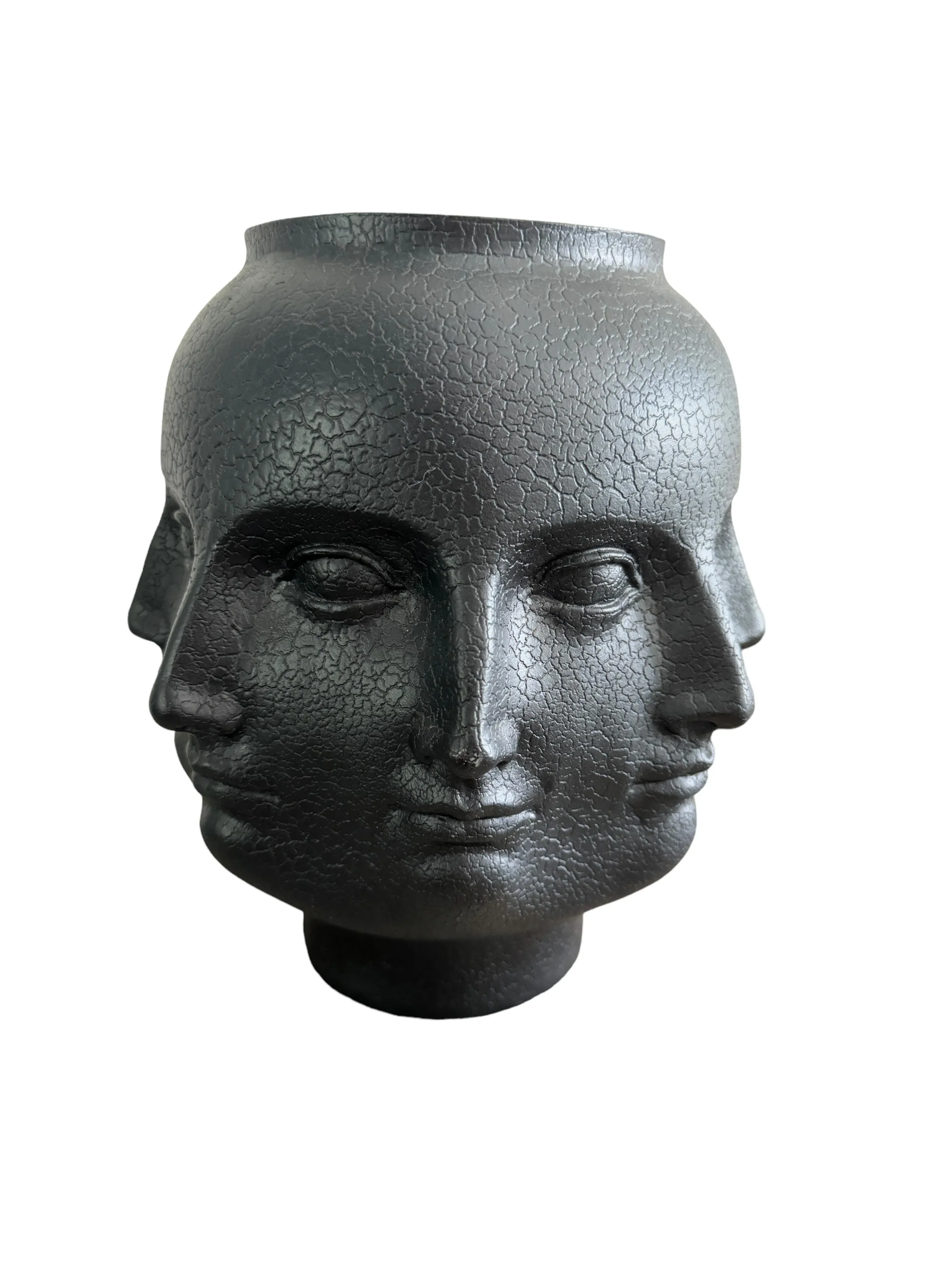 Piero Fornasetti Style Multi Face Vase | Chairish