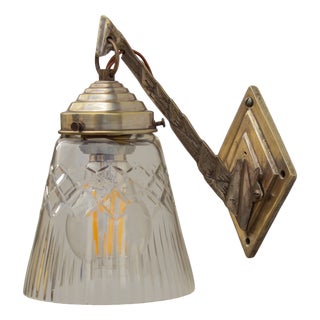 Art Deco Wall Lamp, 1920s For Sale