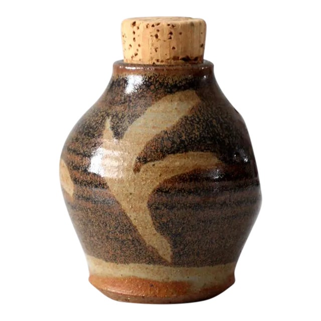 Vintage Studio Pottery Jar For Sale