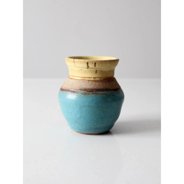 Vintage Studio Pottery Jar For Sale - Image 10 of 13