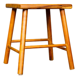 Vintage Stool in Cherrywood