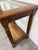 Vintage Mid Century Traditional Walnut Console Table Hall Table For Sale - Image 11 of 13