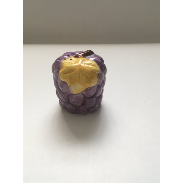 Purple Late 20th Century Grape Salt and Pepper Shakers For Sale - Image 8 of 8
