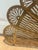 Vintage Brass Fireplace Peacock Folding Fan Screen For Sale In New York - Image 6 of 12