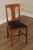 J.K. Rishel Furniture Co. Antique Mission Oak Set Of Six Dining Chairs For Sale - Image 10 of 12