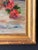 French Country Vintage Oil of Florals on Canvas For Sale - Image 3 of 4