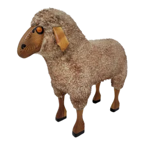 1970s Vintage Hanns Peter Krafft for Meier Germany Sheep Stool