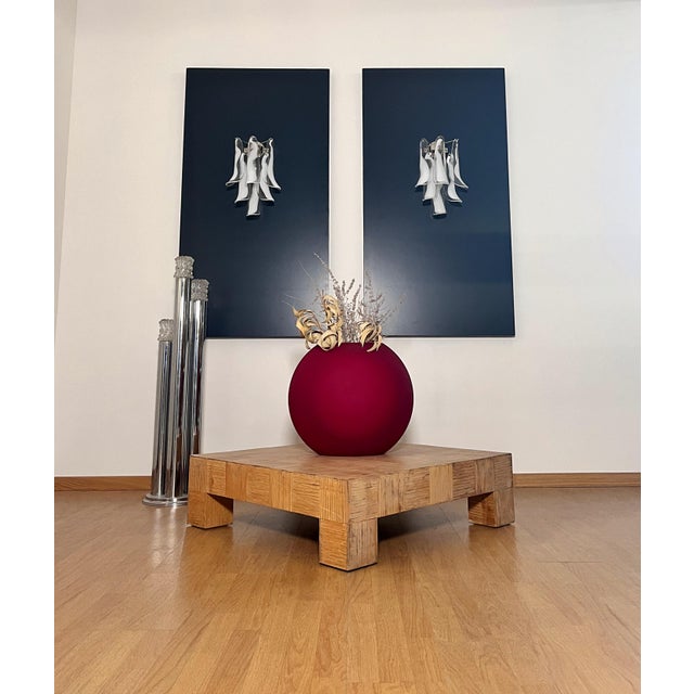 Vintage Italian Murano Wall Lights from Mazzega, 1990, Set of 2 For Sale - Image 6 of 15