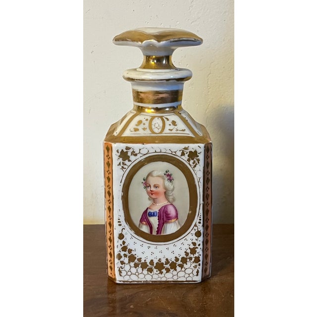 Antique 19th Century Old Paris Porcelain Perfume Scent Bottle For Sale - Image 4 of 16