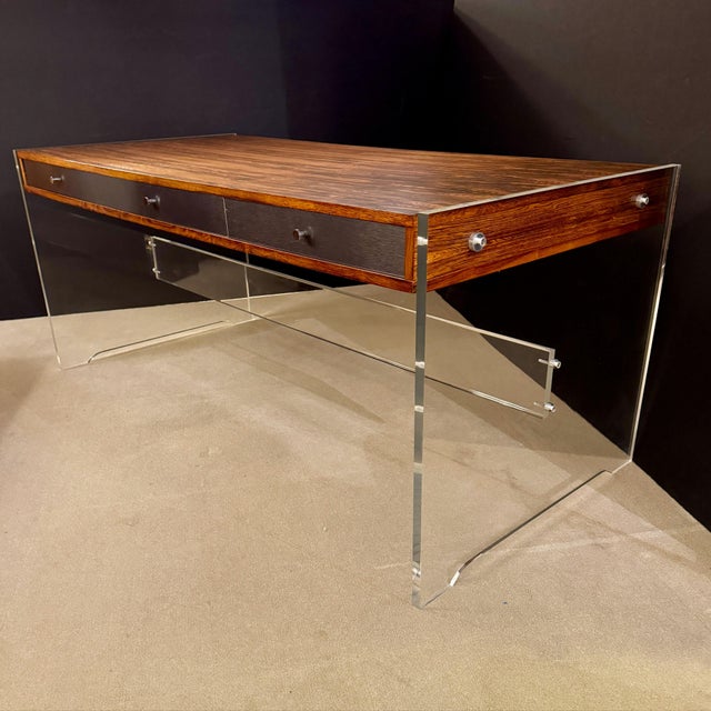 Mid-Century Modern Poul Norreklit Desk, Denmark 1970s For Sale In New York - Image 6 of 7