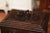 19th Century French Black Forest Walnut Cave À Liqueur With Gilt Crystal Service For Sale - Image 4 of 11