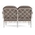 Brown Jordan Brown Jordan Calcutta Loveseat, Dove frame with Fusion Taupe fabric For Sale - Image 4 of 11
