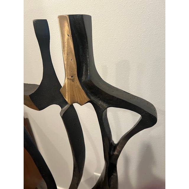 Metal Sculpture by Charles Kraus 1989 For Sale - Image 9 of 10