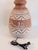 Ceramic Vintage 1980s Southwestern-Style Terracotta Pottery Base W/ Teepee & Mountains Table Lamp For Sale - Image 7 of 10