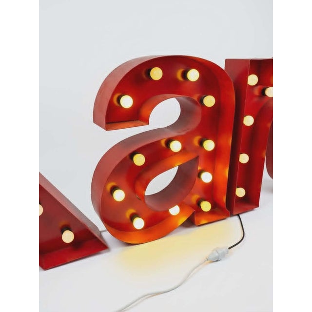 Illuminated Kartell Sign, 2010s For Sale - Image 4 of 5