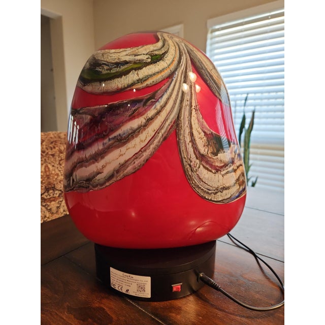 Presenting a magnificent, exhibition-scale piece of American studio glass by acclaimed artist Rollin Karg. Known for his...