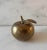 Adorable brass bell in the shape of an apple. Perfect teacher gift or addition to a desk or bookshelf.