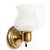 Bring authentic Mid-Century charm to your space with this original vintage brass wall sconce featuring its beautiful...