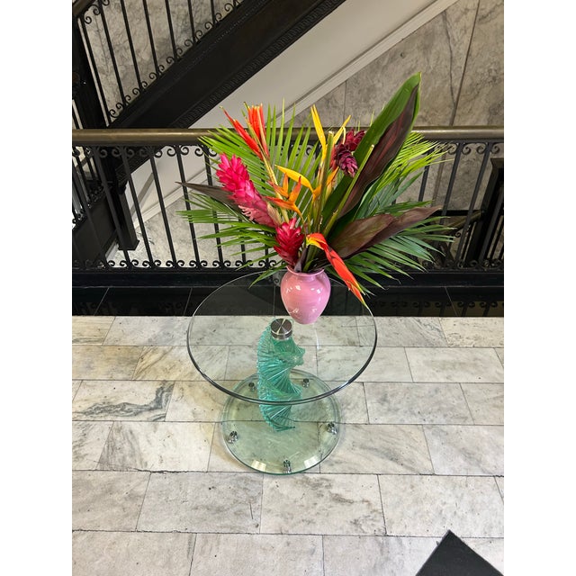 1980s Vintage Helix Table For Sale - Image 5 of 11