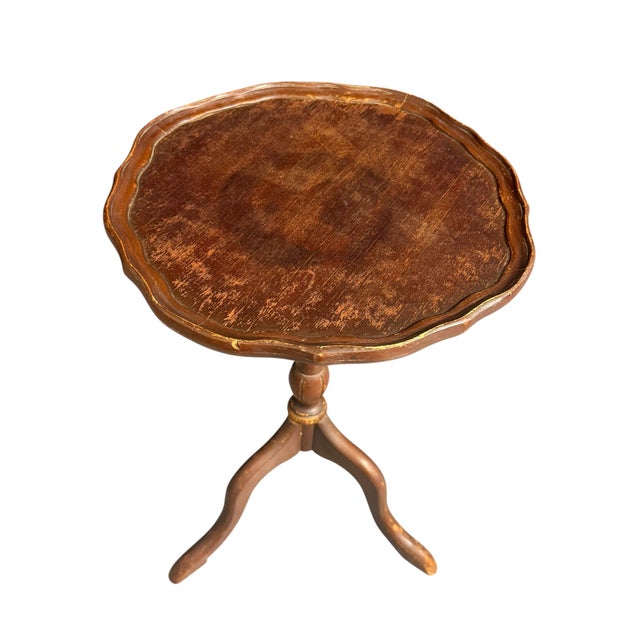 Antique Georgian Tripod Side Wine Table, 1900 For Sale - Image 13 of 14