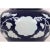 20th-Century Chinese Cobalt Blue-Glazed General Jar With Carved White Peonies For Sale - Image 4 of 10