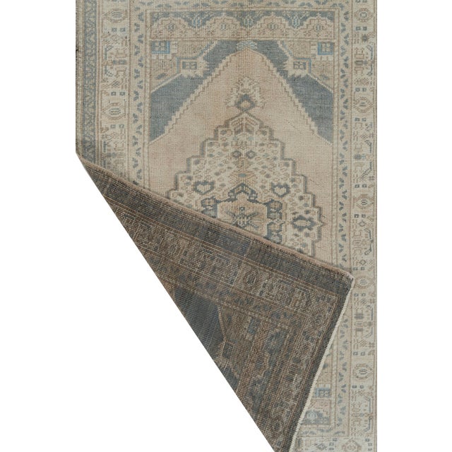 Turkish Vintage Turkish Oushak Area Rug 3ft 7in X 5ft 5in For Sale - Image 3 of 8