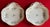 Old 18th C. Paris Porcelain Dihl Et Guerhard Sprig Cornflower Shell Shape Serving Dishes 1790 - 1800 - A Pair For Sale - Image 9 of 15