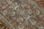 19th Century Antique Malayer Wool Runner Rug With Slate Blue Field & Rust Border For Sale In New York - Image 6 of 10