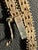 Metal MCM Italian Sterling Silver Textured Chevron Chain Necklace For Sale - Image 7 of 7