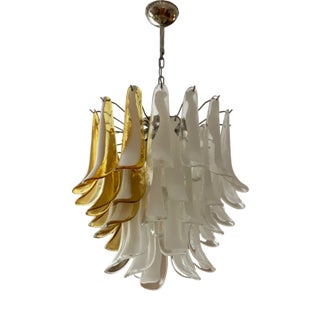 Large Murano Chandelier in the style of Mazzega For Sale