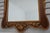 Wood Georgian Style Mahogany Mirror W. Gold Highlights For Sale - Image 7 of 12