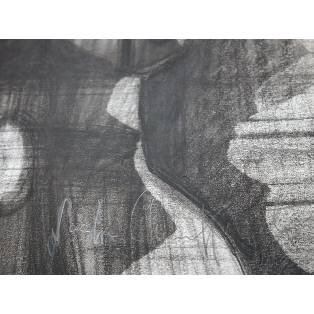 Sacha Chimkevitch, Mystery and Feminine Seduction, Original Watercolour & Pastel Drawing For Sale - Image 5 of 6