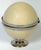 Anthony Redmile London ( Attrib) Silver & Gilt Mounted Circular Egg Shell Box For Sale - Image 12 of 13