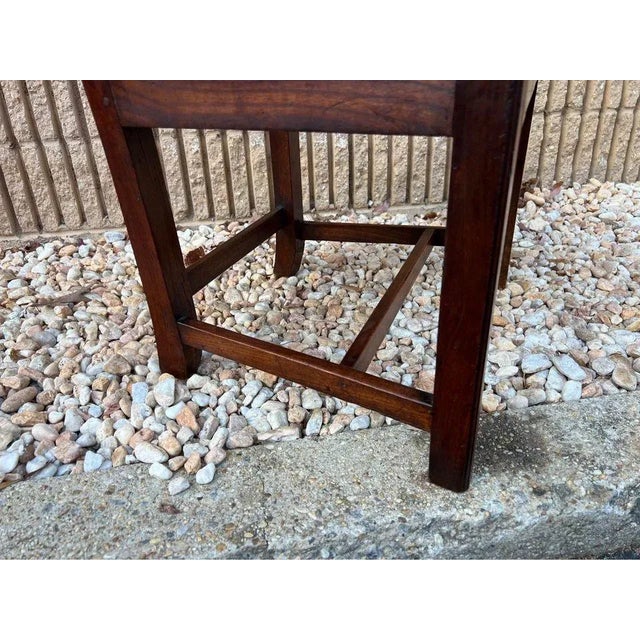 Wood 19th Century Antique Chippendale Mahogany Side Chair For Sale - Image 7 of 11