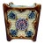 Small French Majolica Cache Pot Onnaing, Circa 1890 For Sale