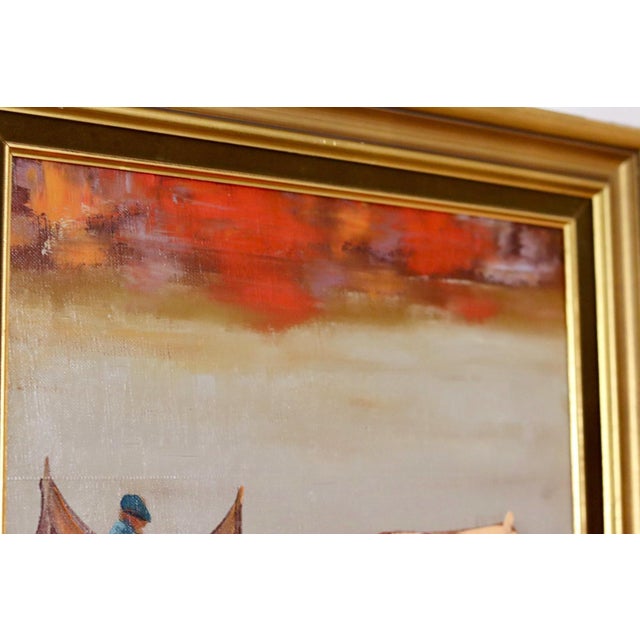Modern Kai Morten Glud, Sea View, 1950s, Oil, Framed For Sale - Image 3 of 10