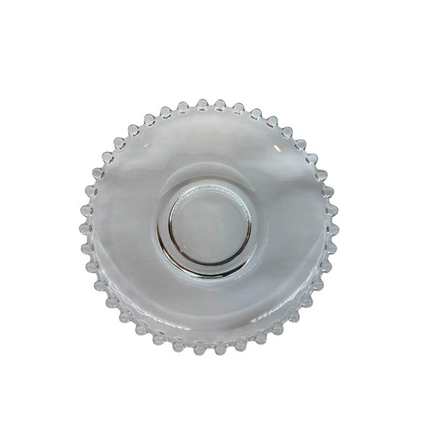Mid-Century Modern Mid 20th Century Imperial Glass Candlewick Saucers - Set of 19 For Sale - Image 3 of 6