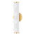 Mitzi Penny 4-Light Bath Bracket, Aged Brass For Sale