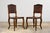 Set of 12 Late 19th Century French Renaissance Revival Carved Oak Dining Chairs For Sale In New York - Image 6 of 18