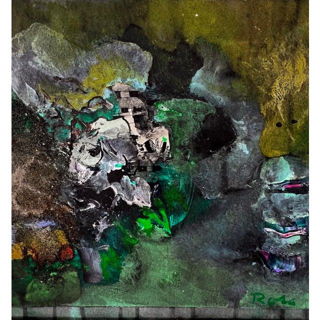 Garden Splendor and Wonder Abstract and Visual Stimulation Sculptural Painting by Ross Martin Fink For Sale - Image 4 of 6