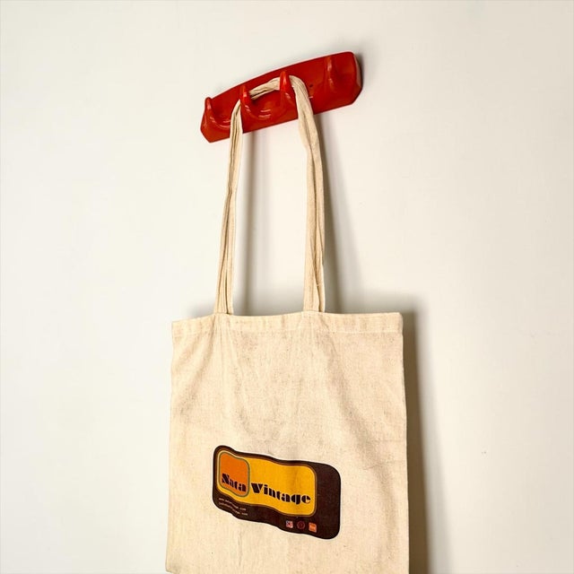 1970s Orange Space Age Wall Hooks by Gilac, 1970s For Sale - Image 5 of 11