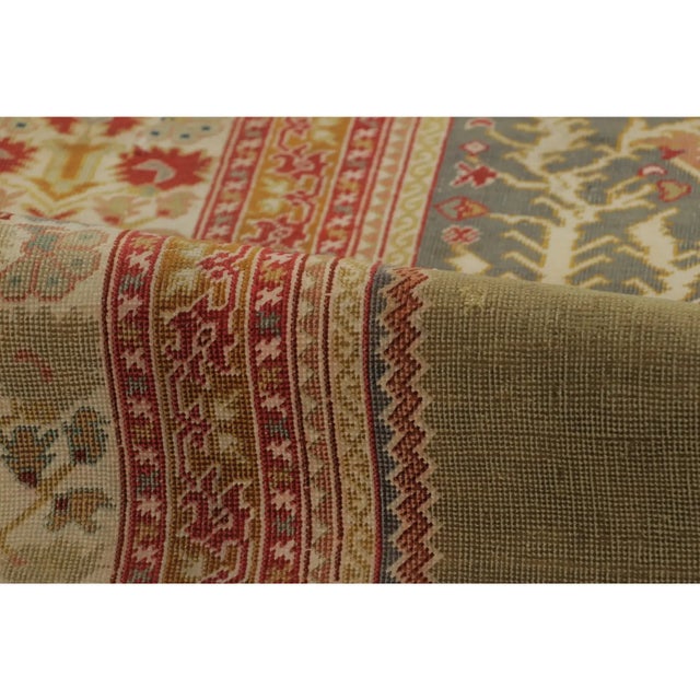 Vintage Turkish Anatolian Prayer Rug With Ornate Border Design - Rug & Kilim For Sale In New York - Image 6 of 9
