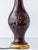 1960s Hollywood Regency Chocolate Brown Ceramic Table Lamp For Sale - Image 4 of 14