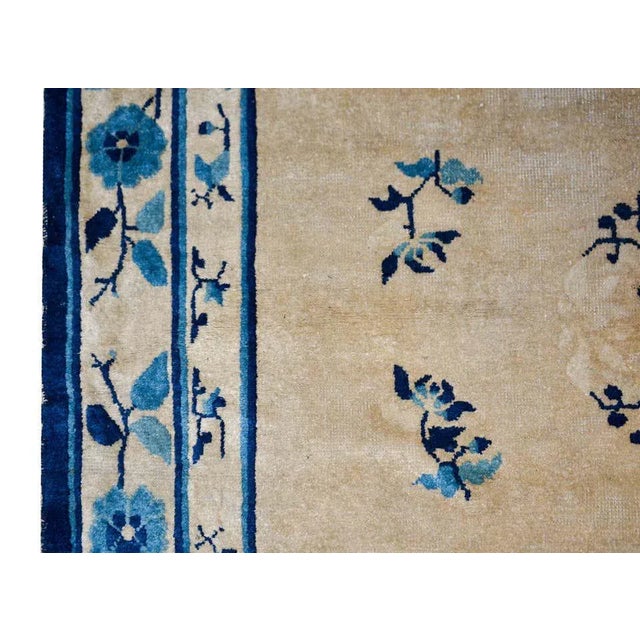 Textile Late 19th Century Chinese Peking Rug For Sale - Image 7 of 13