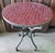 2010s Burgundy Moroccan Mosaic Table For Sale - Image 5 of 6