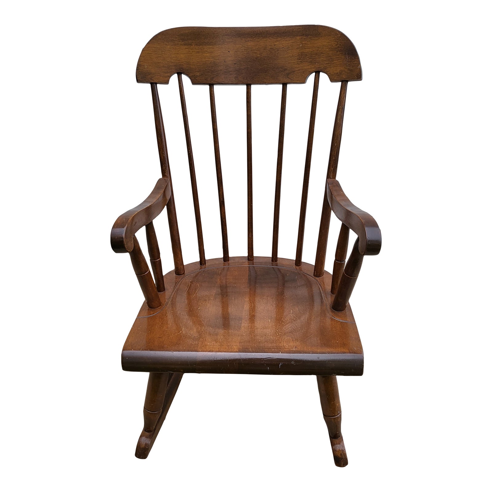 1970s Nichols & Stone Child Rocking Chair Chairish