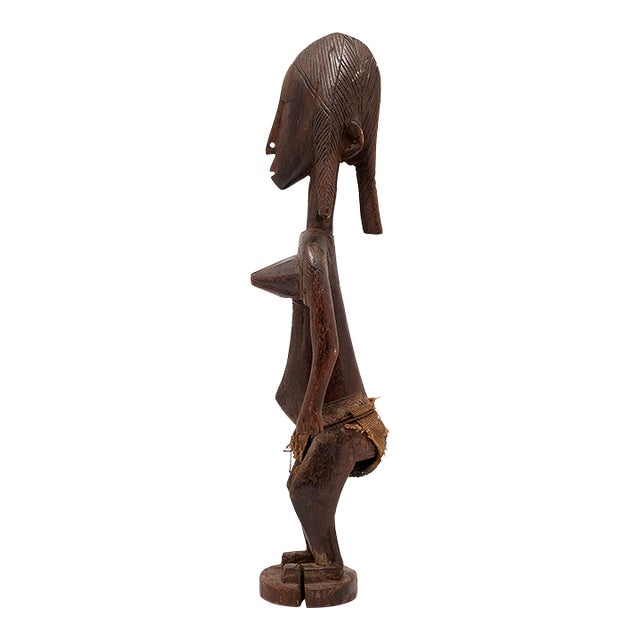 Antique African Bambara Female Nyeloni Figure For Sale